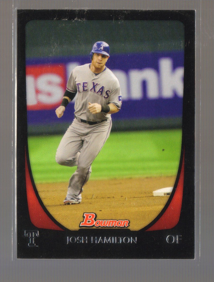 2011 Bowman #11 JOSH HAMILTON Rangers