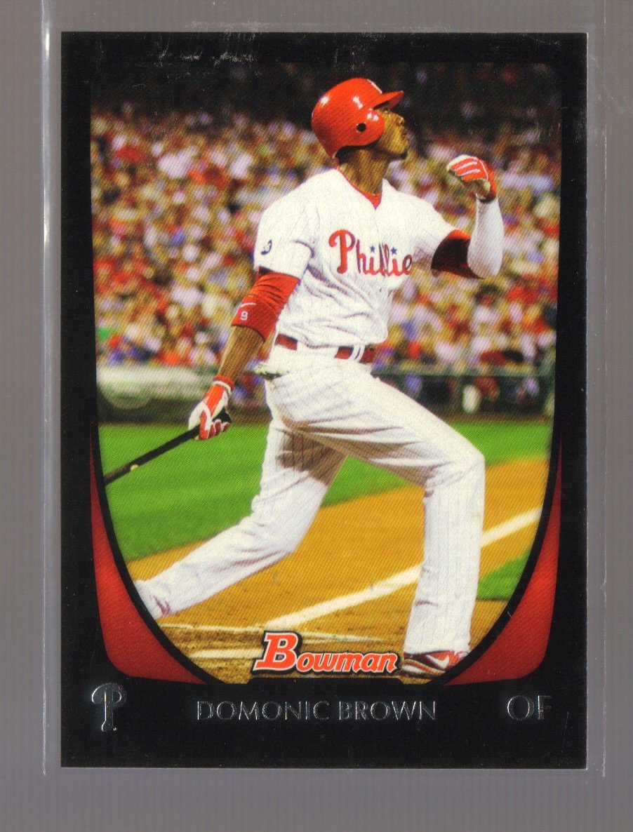 2011 Bowman #15 DOMONIC BROWN Phillies