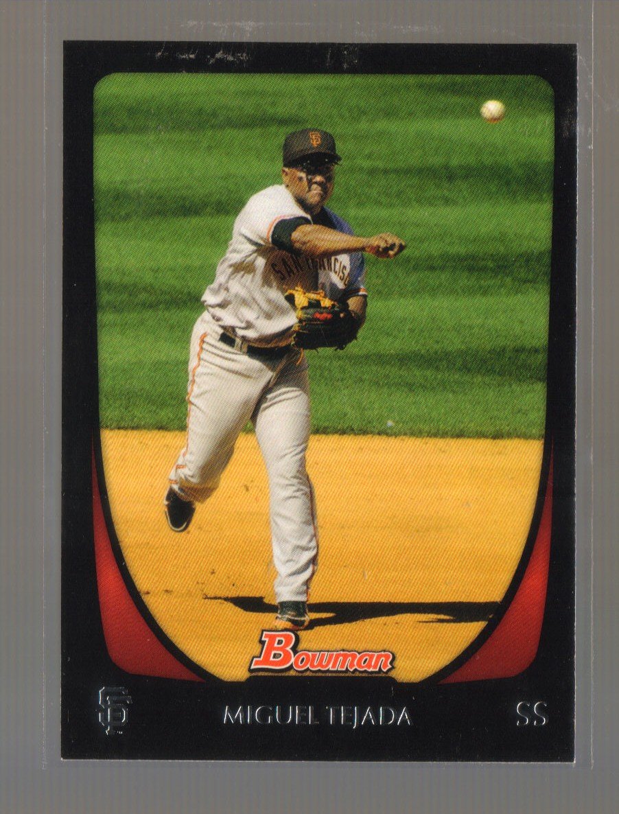 2011 Bowman #32 MIGUEL TEJADA Giants