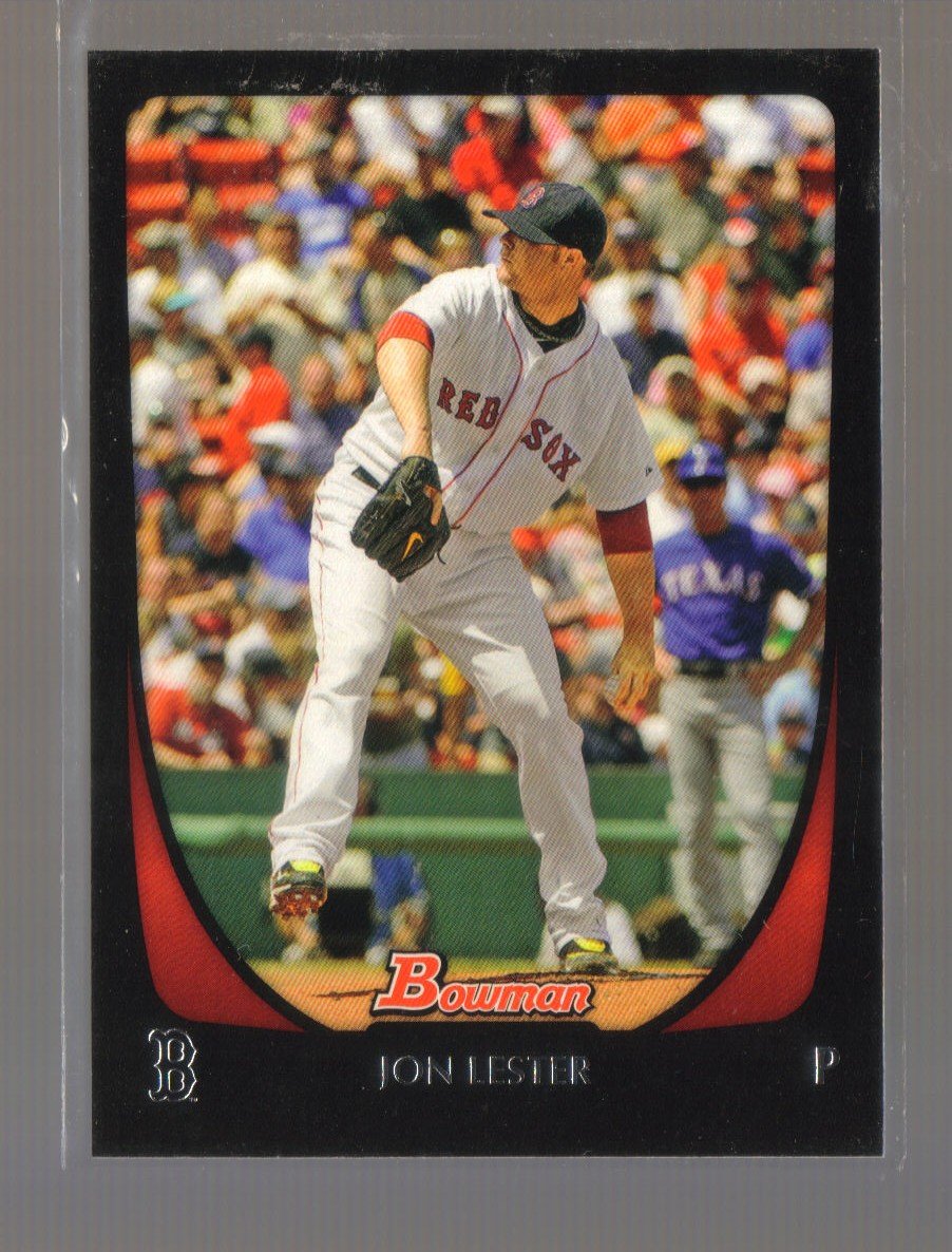 2011 Bowman #46 JON LESTER Red Sox