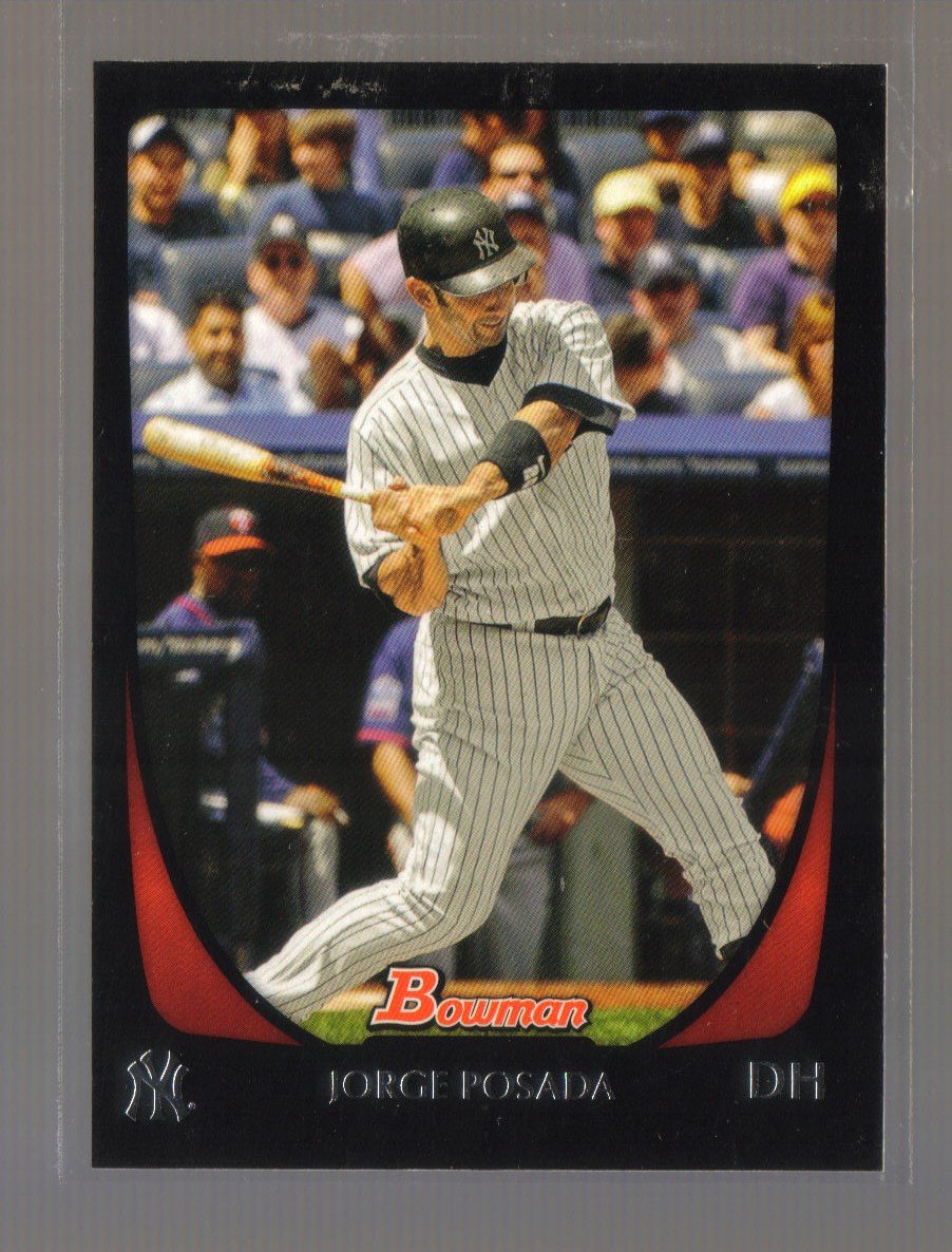 2011 Bowman #55 JORGE POSADA Yankees