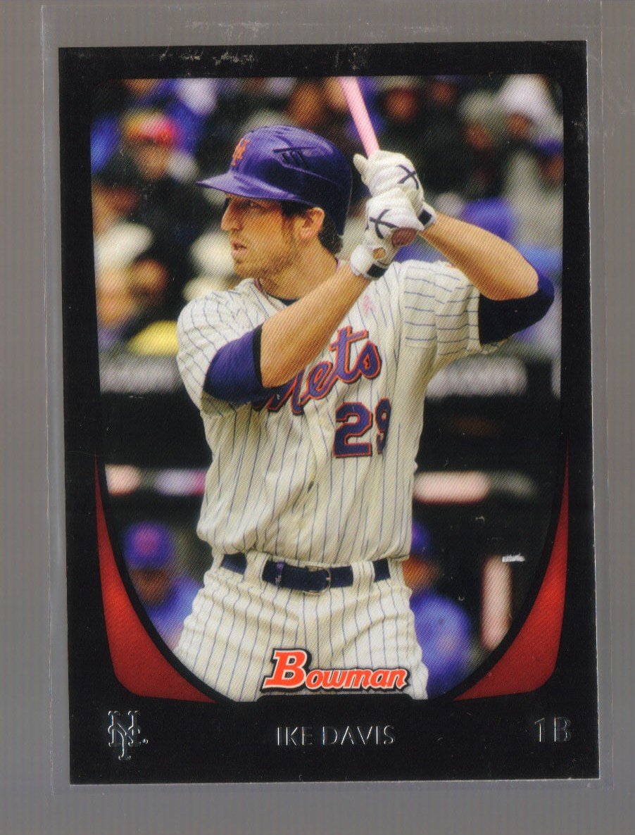 2011 Bowman #74 IKE DAVIS Mets
