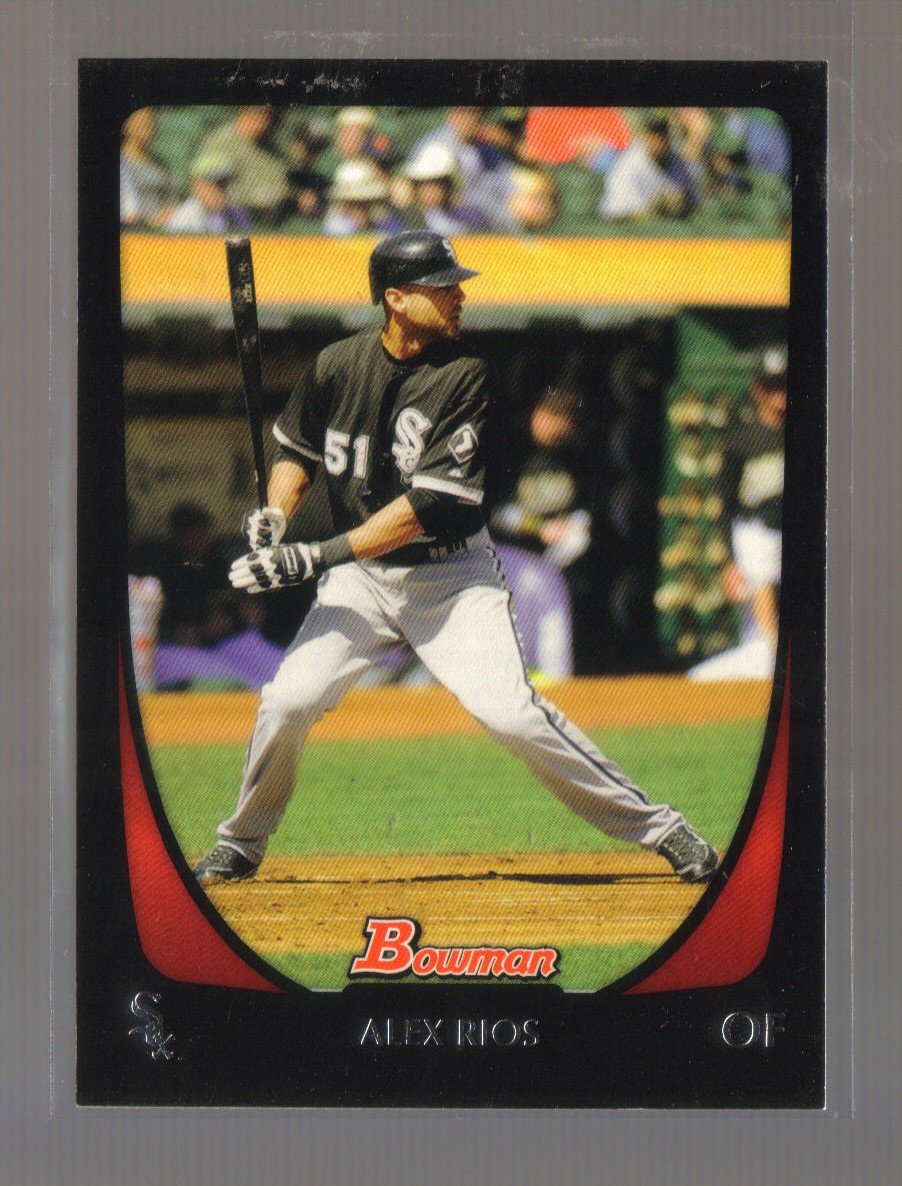 2011 Bowman #81 ALEX RIOS White Sox