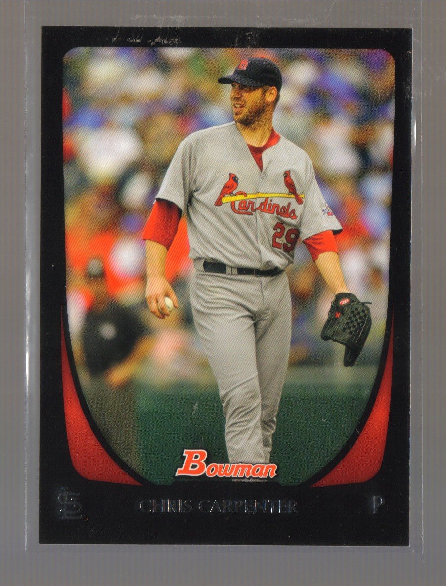 2011 Bowman #96 CHRIS CARPENTER Cardinals