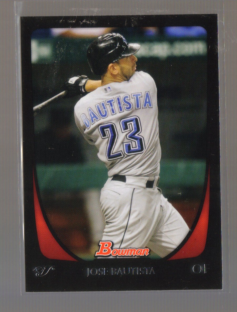 2011 Bowman #136 JOSE BAUTISTA Blue Jays