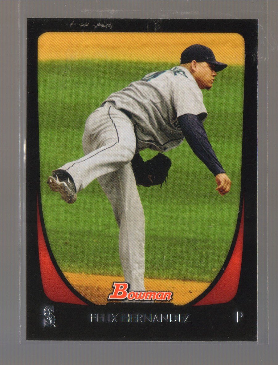 2011 Bowman #137 FELIX HERNANDEZ Mariners