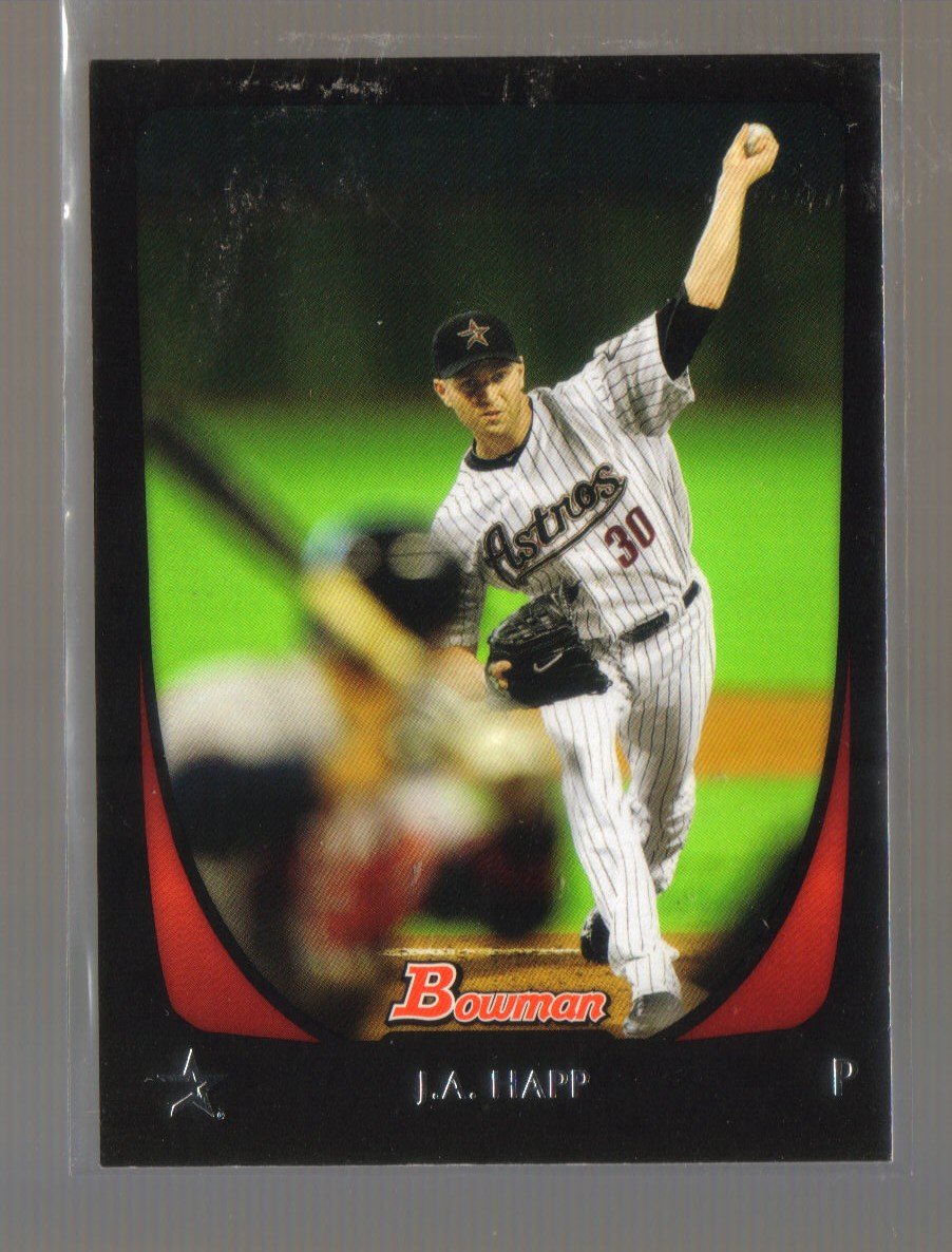 2011 Bowman #140 J.A. HAPP Astros