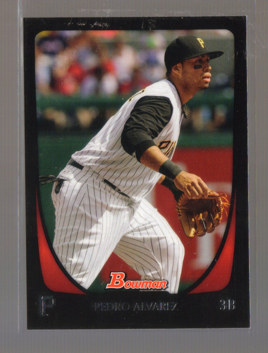 2011 Bowman #156 PEDRO ALVAREZ Pirates