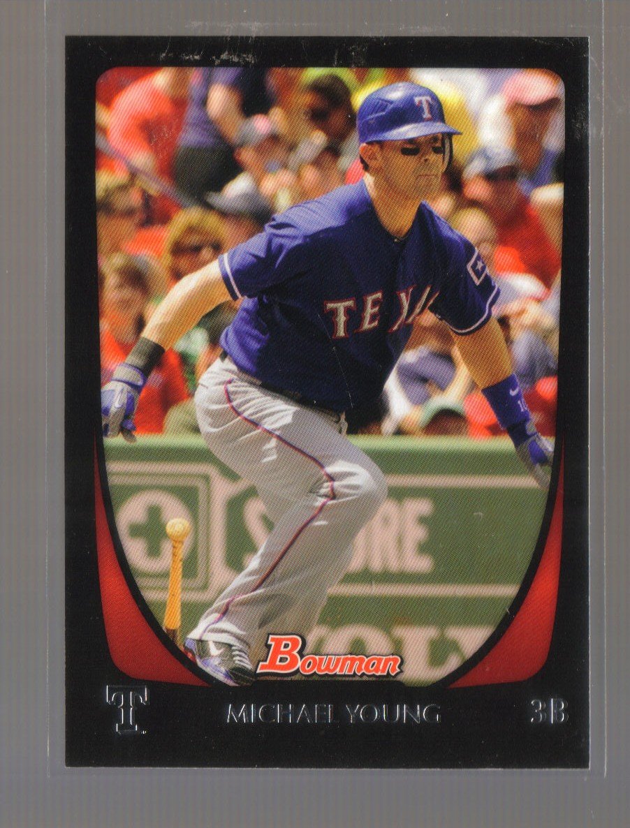 2011 Bowman #159 MICHAEL YOUNG Rangers