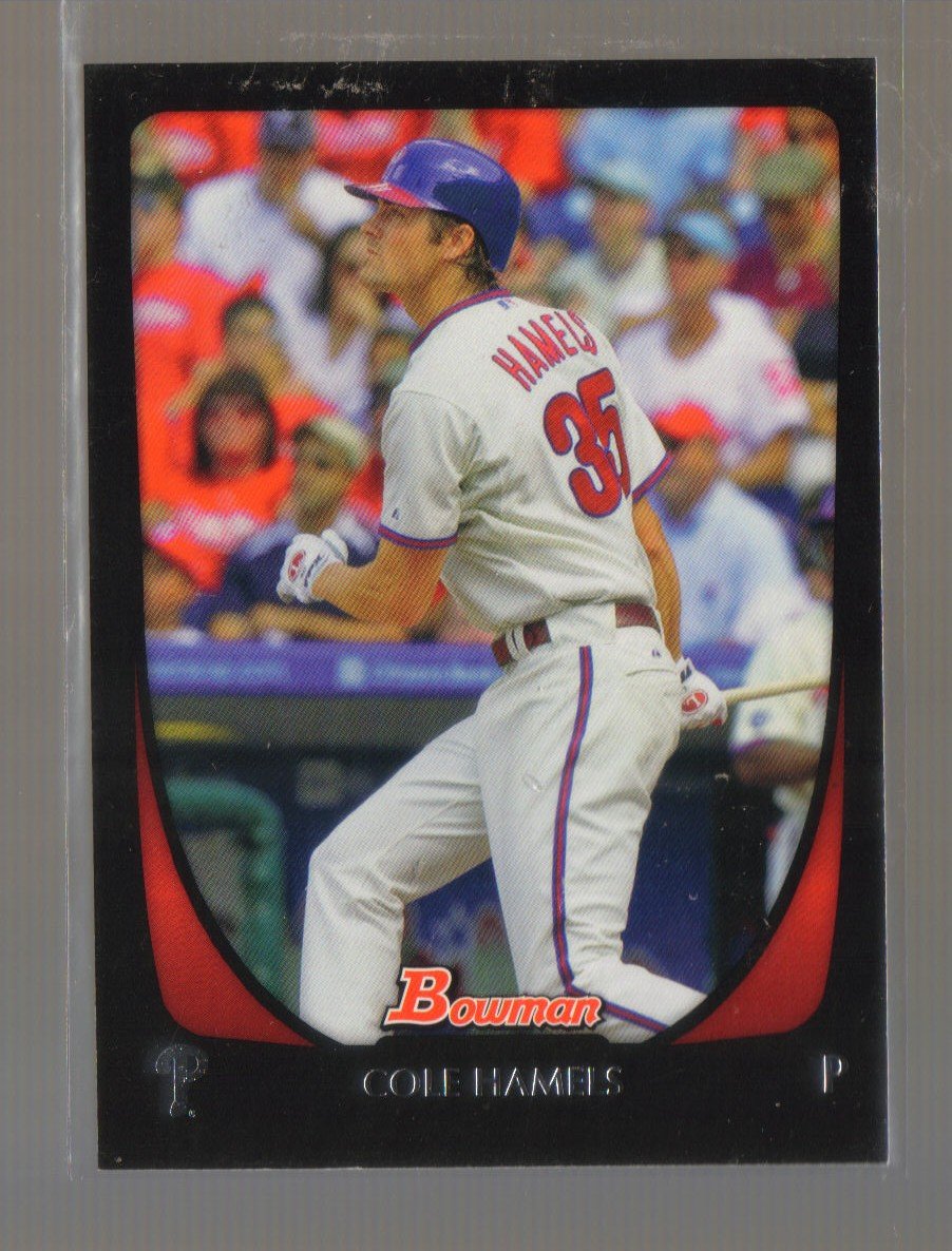 2011 Bowman #172 COLE HAMELS Phillies
