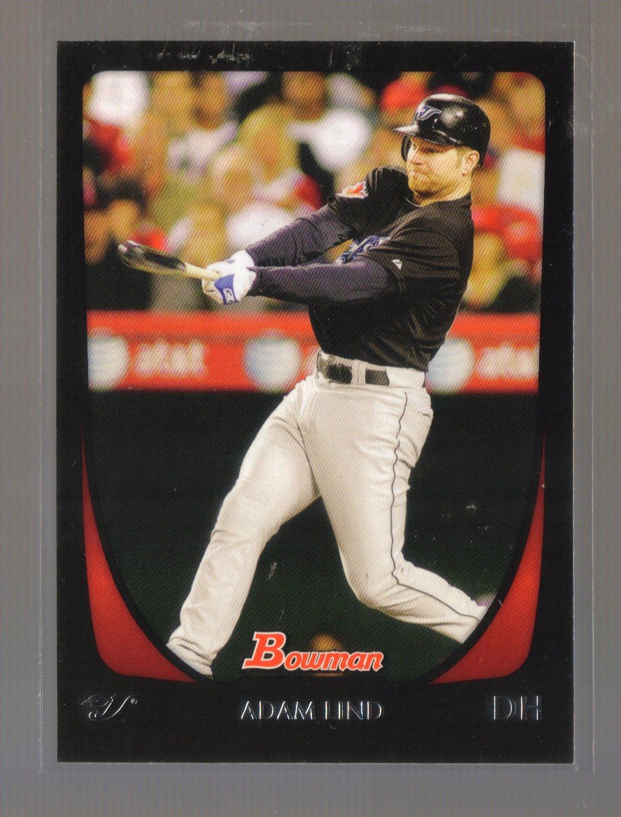 2011 Bowman #180 ADAM LIND Blue Jays