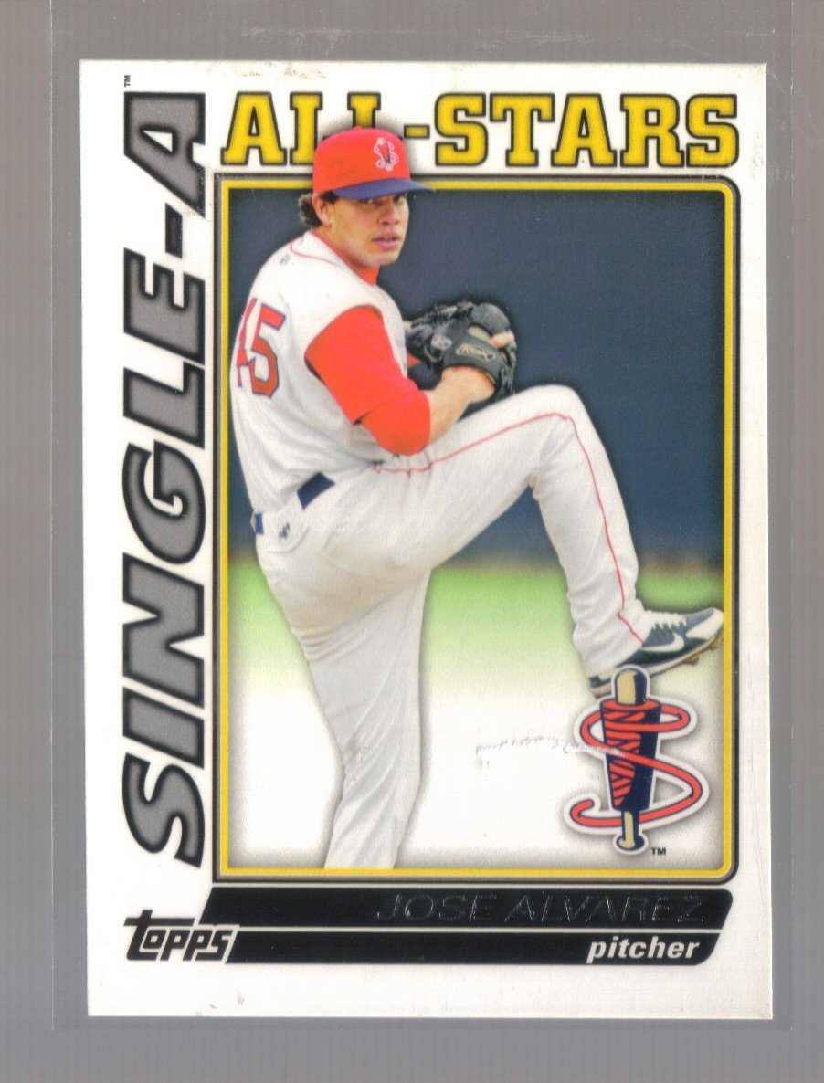 2010 Topps Pro Debut Single-A All-Stars #15 JOSE ALVAREZ Red Sox