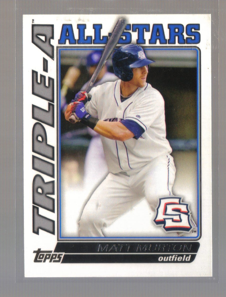 2010 Topps Pro Debut Triple-A All-Stars #17 MATT MURTON Rockies