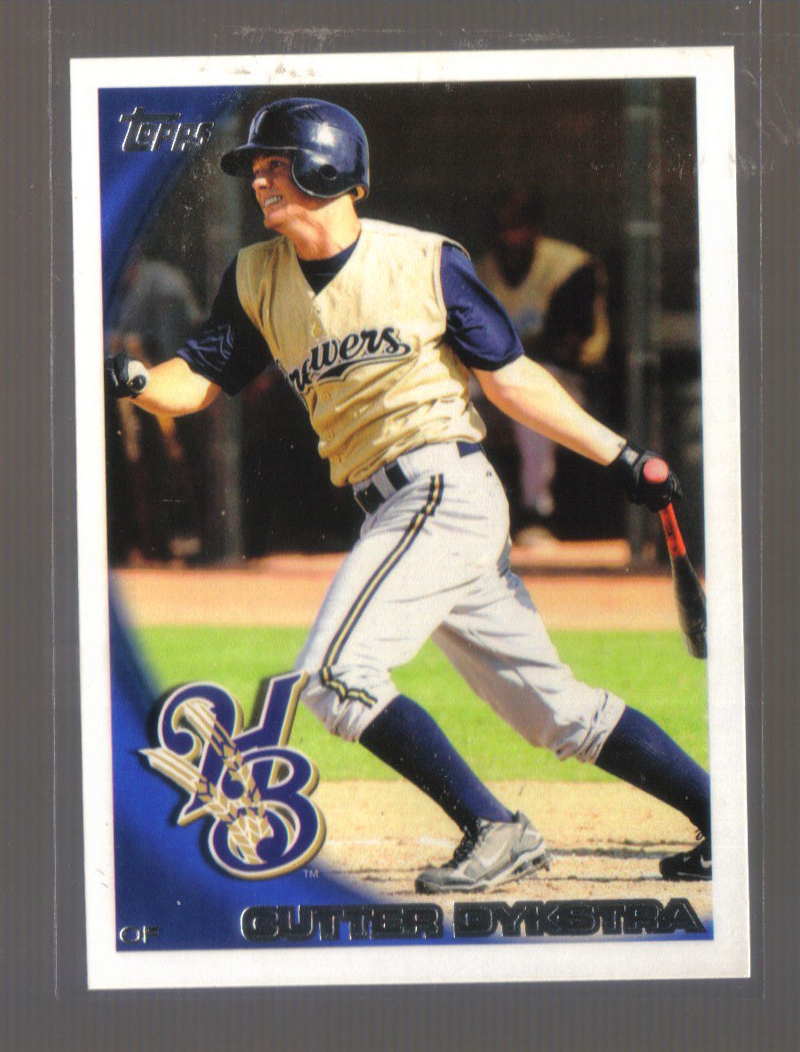 2010 Topps Pro Debut #18 CUTTER DYKSTRA Brewers