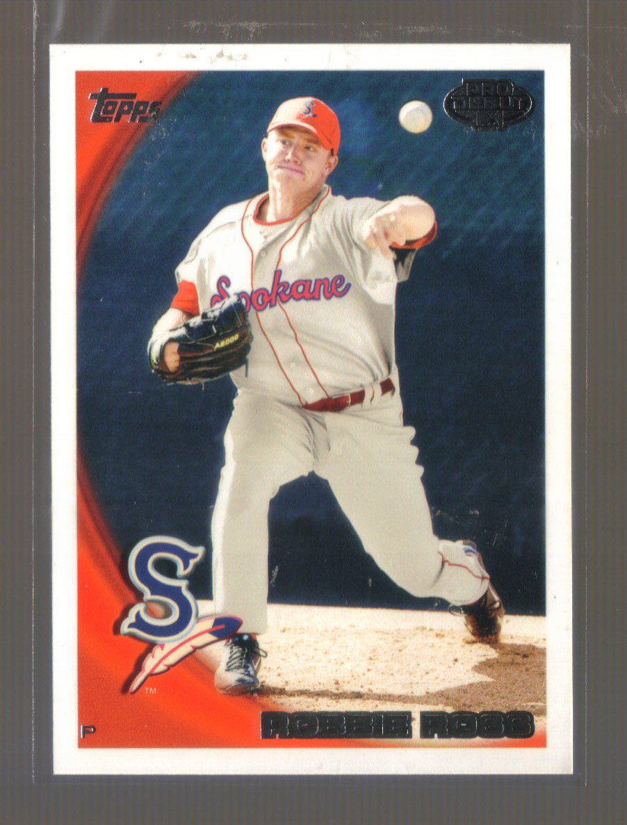 2010 Topps Pro Debut #45 ROBBIE ROSS Rangers