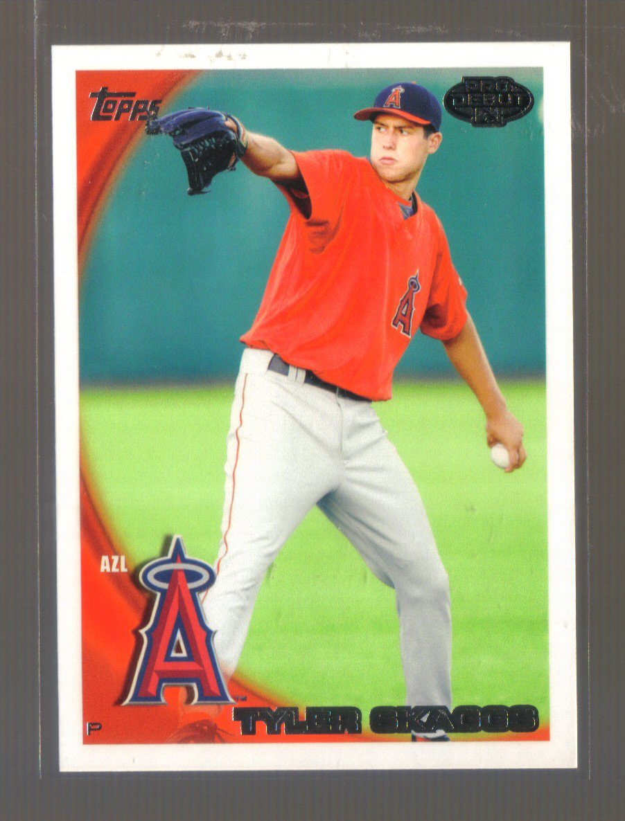 2010 Topps Pro Debut #57 TYLER SKAGGS Angels