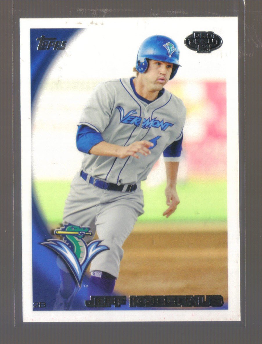 2010 Topps Pro Debut #68 JEFF KOBERNUS Nationals
