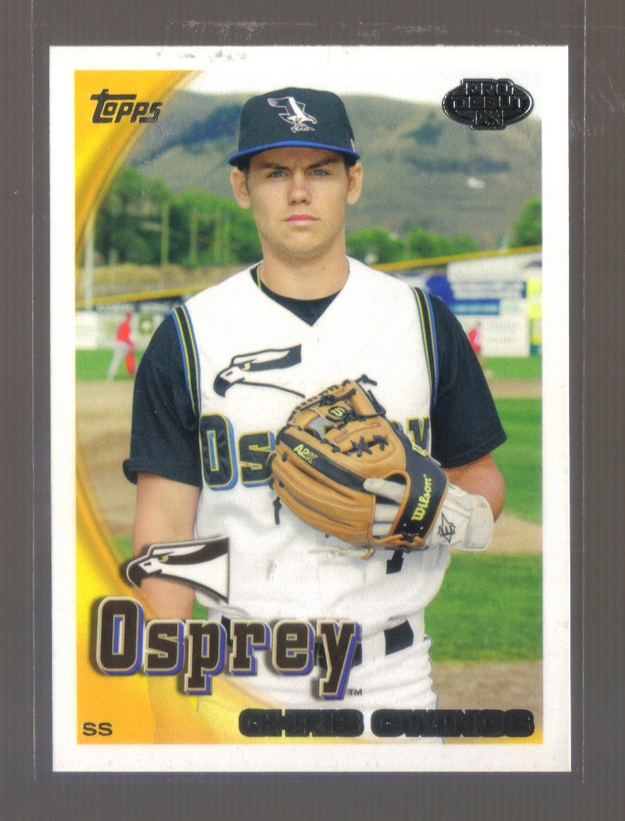 2010 Topps Pro Debut #90 CHRIS OWINGS Diamondbacks