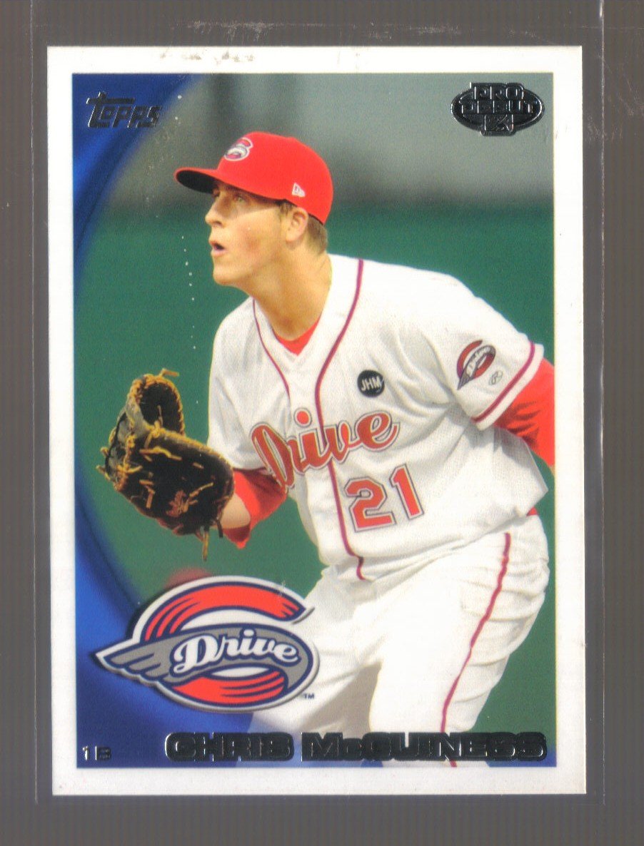 2010 Topps Pro Debut #108 CHRIS McGUINESS Red Sox