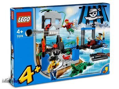 LEGO 7074 4 Juniors Skull Island