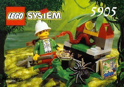 LEGO 5905 Adventurers Hidden Treasure