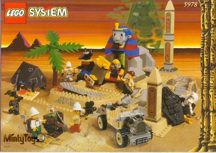 LEGO 5978 Adventurers Sphinx Secret Surprise