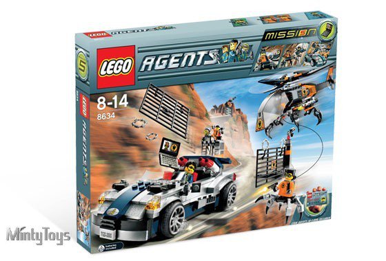 LEGO 8634 Agents Turbocar Chase