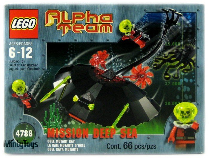 LEGO 4788 Alpha Team Ogel Mutant Ray