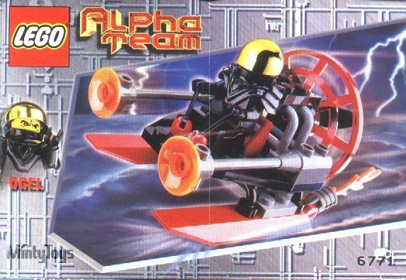 LEGO 6771 Alpha Team Ogel Command Striker