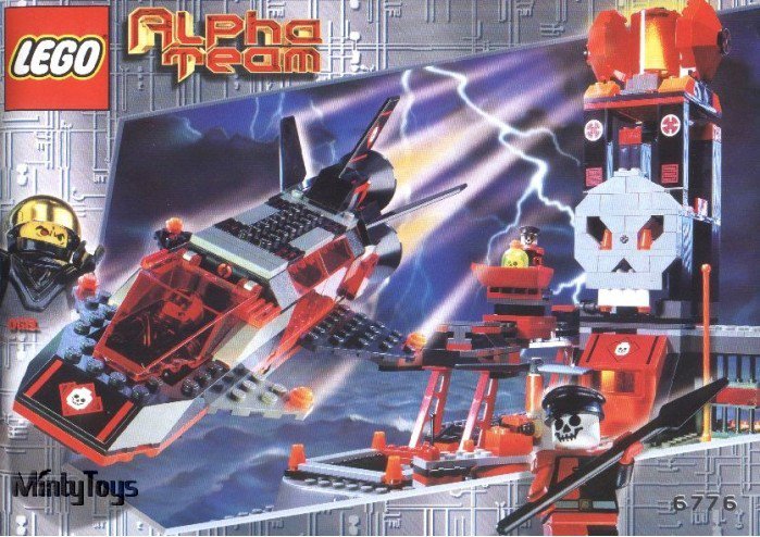 LEGO 6776 Alpha Team Ogel Control Center
