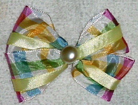 Plaid Hair Bow
