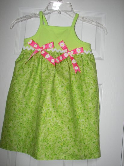 Custom Boutique Tank Sundress Sz 4T