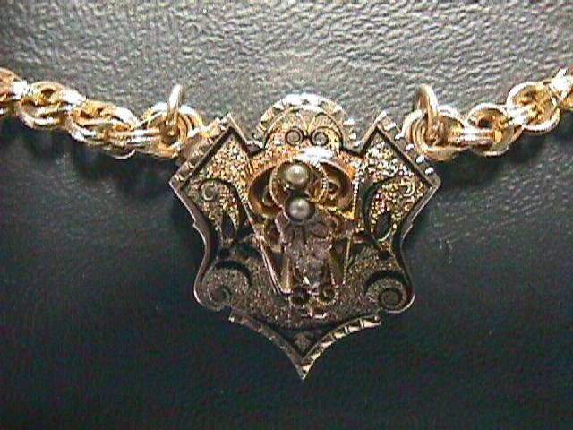 Gorgeous Ladies' 18" TESTED Seed Pearl Victorian Necklace - Estate Piece