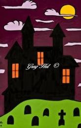 Haunted House Print