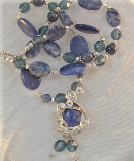 Midnight Princess, Lapis Lazuli Necklace