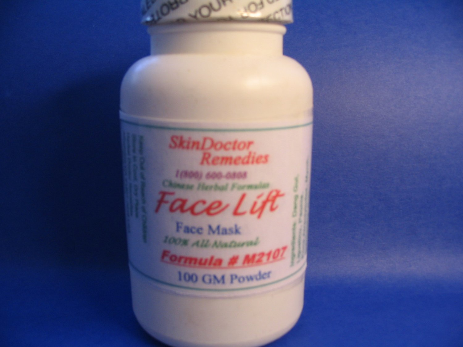 Face Lift Face Mask #M2107 100GM Powder