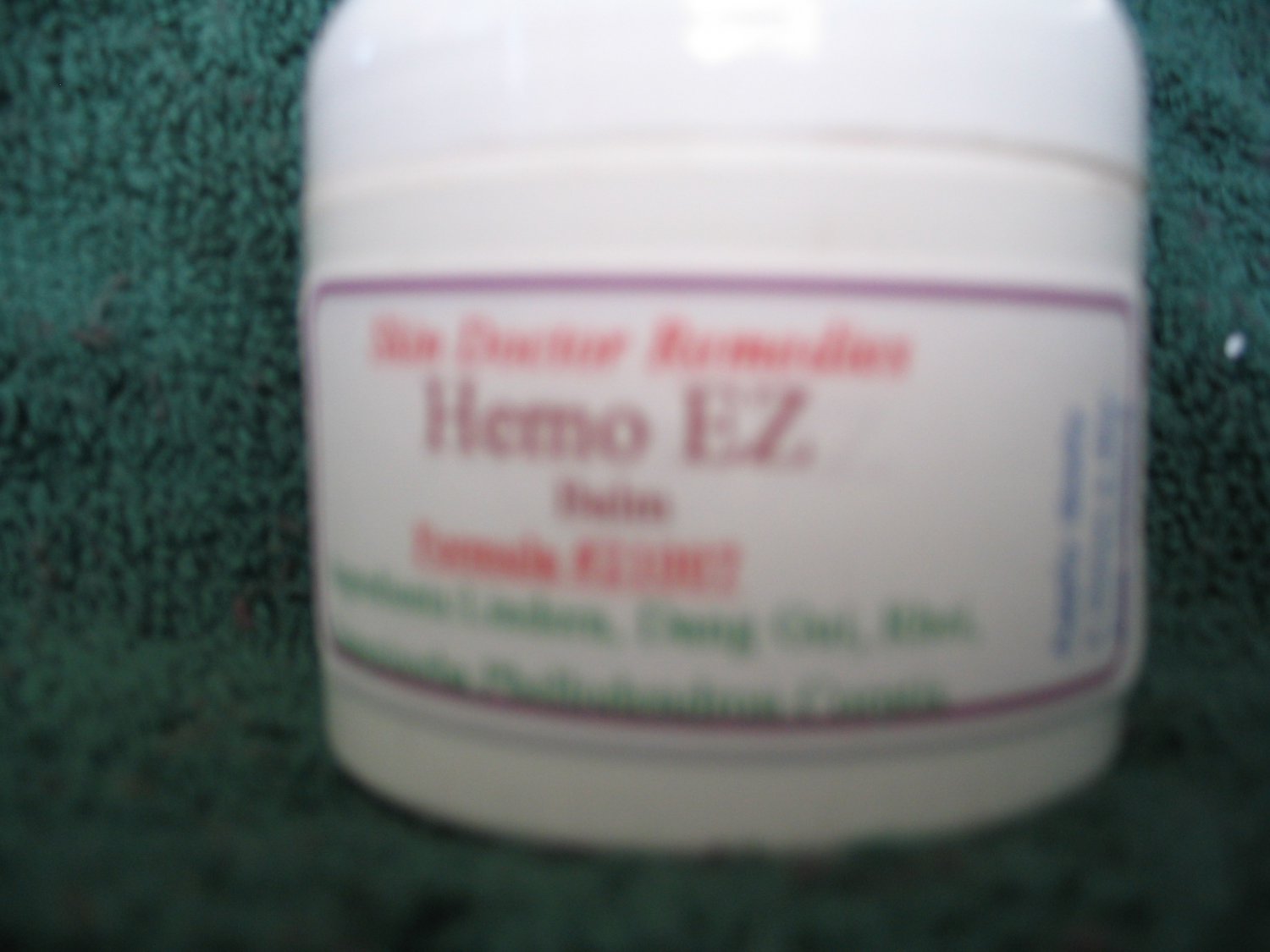 Hemo EZ Balm # 21007 30 GM