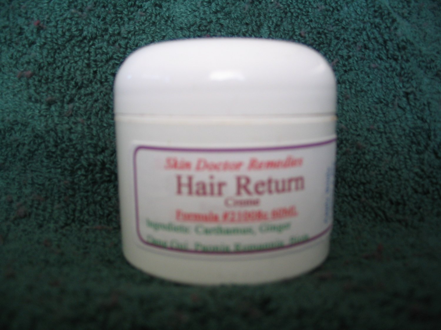 Hair Return Cream #21008 60GM
