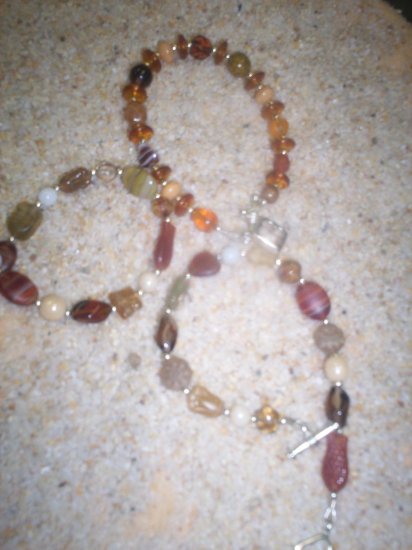 Amber Tone Bracelets