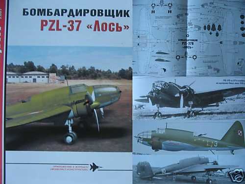 Polish WW2 Bomber Aircraft PZL-37 LOS