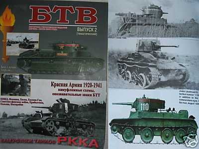 Russian Tanks 1920-41 Camouflage/Identification Marks