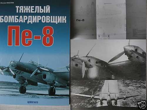 Russian/Soviet WW2 Heavy Bomber Aircraft Pe-8