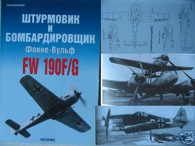 German WW2 Attack Plane and Bomber Fw 190F/G (AIRCRAFT)