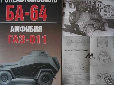 Russian WW2 Armored Car BA-64 (Amphibian GAZ-011)