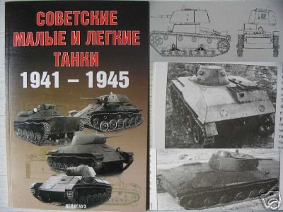 Soviet Light&Small Tanks 1941-45 WW2 - RED ARMY - BOOK