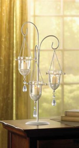 Crystal Drop Votive Holder