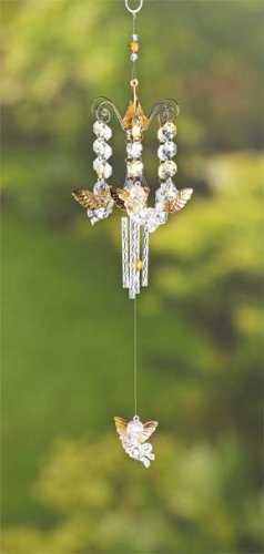 Golden Cherub Windchime