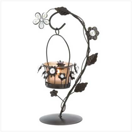 Pearl Petal Tea Light Holder