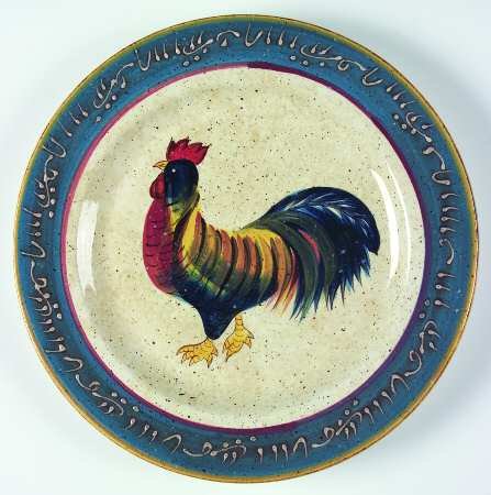 Noble Excellence Rooster Cafe Dinner Plate(s)