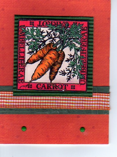 Orange Get Well Card